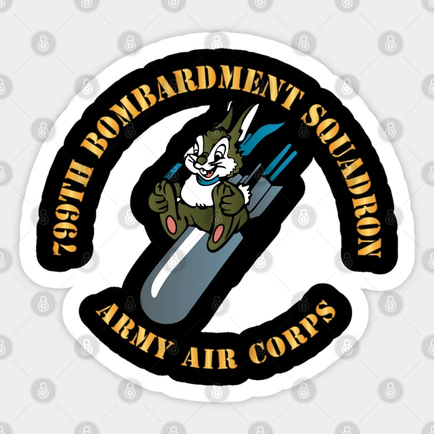799th Bombardment Squadron X 300 Sticker by twix123844